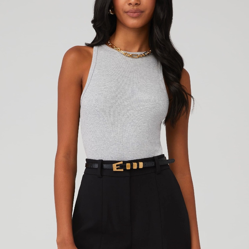 Favorite Daughter the Perfect Bodysuit Grey | Small